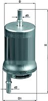 Топливный фильтр Mahle Knecht KL176/6D