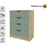 Комод Интерлиния Концепт Лайн КТ-К80 (дуб золотой/мята)