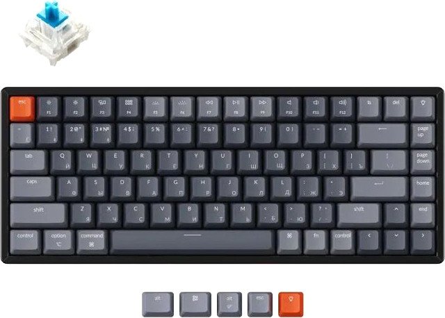 

Клавиатура Keychron K2 V2 RGB K2-C2H-RU (Gateron G Pro Blue)