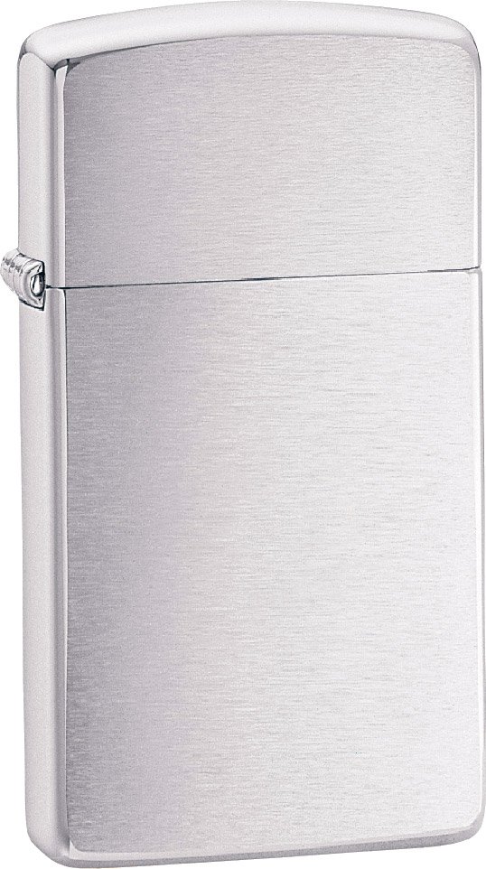 

Зажигалка Zippo Slim 1600 Brushed Chrome 1600-000409