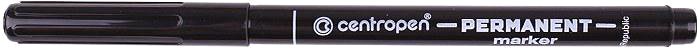 

Маркер перманентный Centropen 1 мм 2536 0112 (черный)