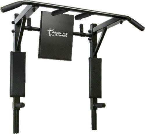 

Турник с брусьями Absolute Champion Триумф (черный, черные ручки, большая спинка)