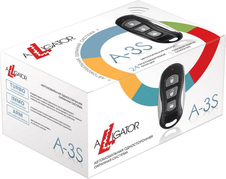 

Автосигнализация Alligator A-3S