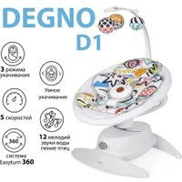 Шезлонг Nuovita Degno D1 (белый/дымчато-белый)