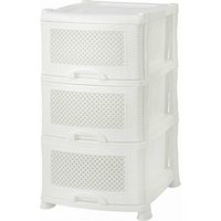 Комод Violet Плетенка 035306 (белый)