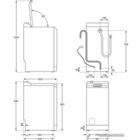 Стиральная машина с вертикальной загрузкой Zanussi ZWY61023CI