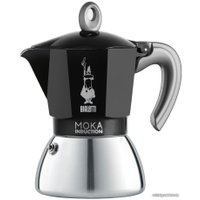 Гейзерная кофеварка Bialetti Moka Induction 2021 (2 порции, черный)