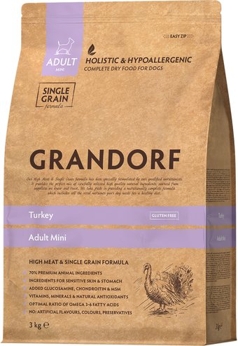 Grandorf Adult Mini Turkey (Индейка) 3 кг