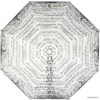 Складной зонт Emme M444-OC Notes Beige