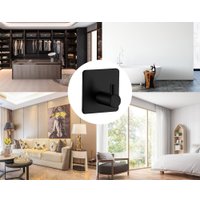 Планка с крючками Saniteco 6407001004A (черный)