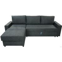 Угловой диван Mio Tesoro Vide 4УС (шенилл, Evento Carbon Black)