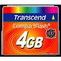 Карта памяти Transcend 133x CompactFlash 4 Гб (TS4GCF133)