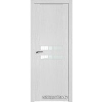 Межкомнатная дверь ProfilDoors 2.03XN R 80х200 (монблан, стекло lacobel белый лак)