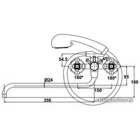 Смеситель Kaiser Carlson [11155 Lux]