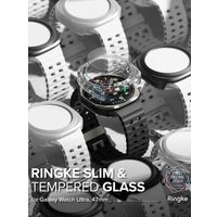 Чехол Ringke Slim+Glass для Galaxy Watch Ultra 47mm 2024/ 2025 Matte Black