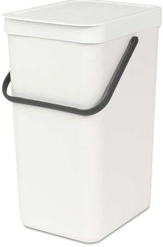 Мусорное ведро Brabantia Sort & Go 16 л (белый)