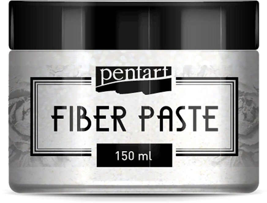 

Текстурная паста Pentart Fiber paste 150 мл (белый)