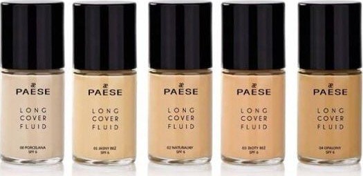 

Тональный крем Paese Long Cover SPF 6 02 натуральный (30 мл)