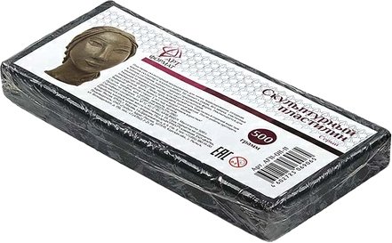 

Пластилин скульптурный АртФормат AF11-011-11 (серый)