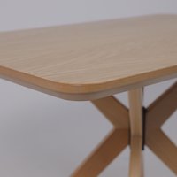 Кухонный стол Оримэкс Сити 1100x700 (светлый бук без тонировки/светлый бук)