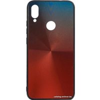 Чехол для телефона EXPERTS Shiny Tpu для Xiaomi Redmi Note 7 (красно-синий)