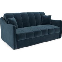 Диван Мебель-АРС Давос ППУ 180x200 см M2-111-11 (темно-синий Luna 034)