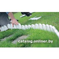 Бордюр садовый Prosperplast Garden Line IKRA-S449 (белый)