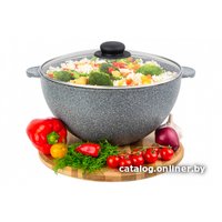 Казан Elan Gallery Гармония вкуса 120556 (серый мрамор)