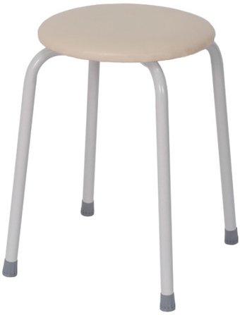 Табурет ЗМИ Пенек крепкий 220 Т 266 (ваниль)