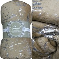 Плед Tex Republic S-мазки TF FNL BEGY1-SL 2022 200x220 см (серо-бежевый)
