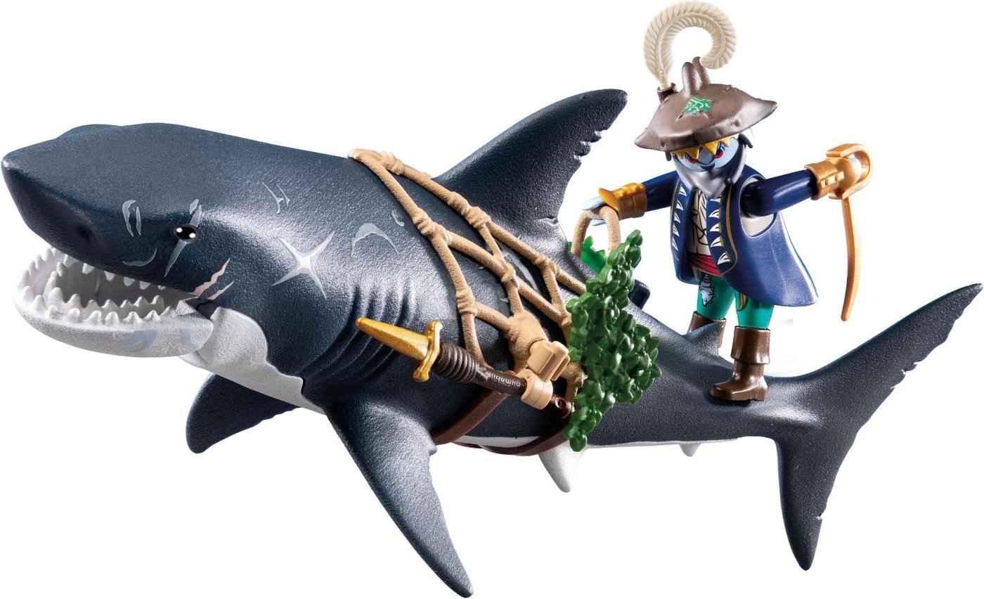 Конструктор Playmobil PM71793 Гигантская акула с пиратом
