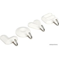 Крючок для ванны Marmiton Love 17620 (4 шт, белый)