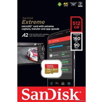 Карта памяти SanDisk Extreme microSDXC SDSQXA1-512G-GN6MN 512GB