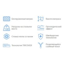 Матрас Elmax Элеонора 90x186