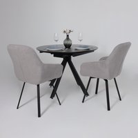 Стул Мамадома Romeo smile 360 (b22 Grey Lux/черный)