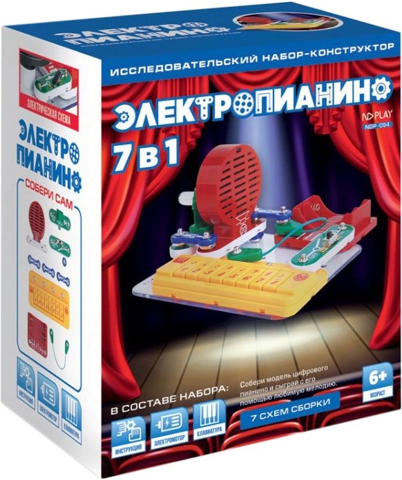 

Конструктор ND Play Электропианино 7 в 1 NDP-094
