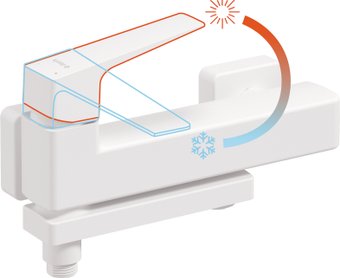 Смеситель Deante Blur Bianco BQL_A12M