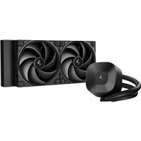 Система жидкостного охлаждения для процессора DeepCool LE240 V2 Zero Dark R-LE240ZERO-BKLNMD-G-1