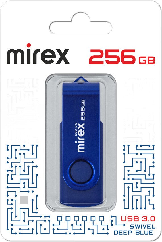 

USB Flash Mirex Color Blade Swivel 3.0 256GB 13600-FM3BS256