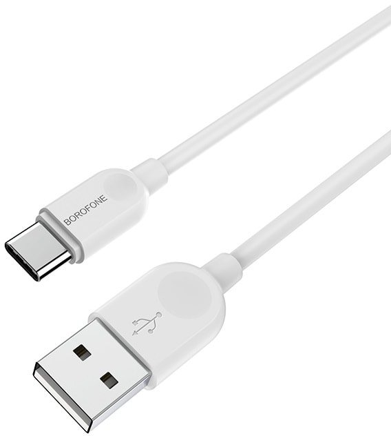 

Кабель Borofone BX14 Type-C 2 м (белый)