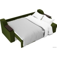 Диван Лига диванов Сенатор 102757 (микровельвет, зеленый)