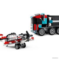 Конструктор LEGO Creator 31146 Грузовик-платформа с вертолетом 3в1