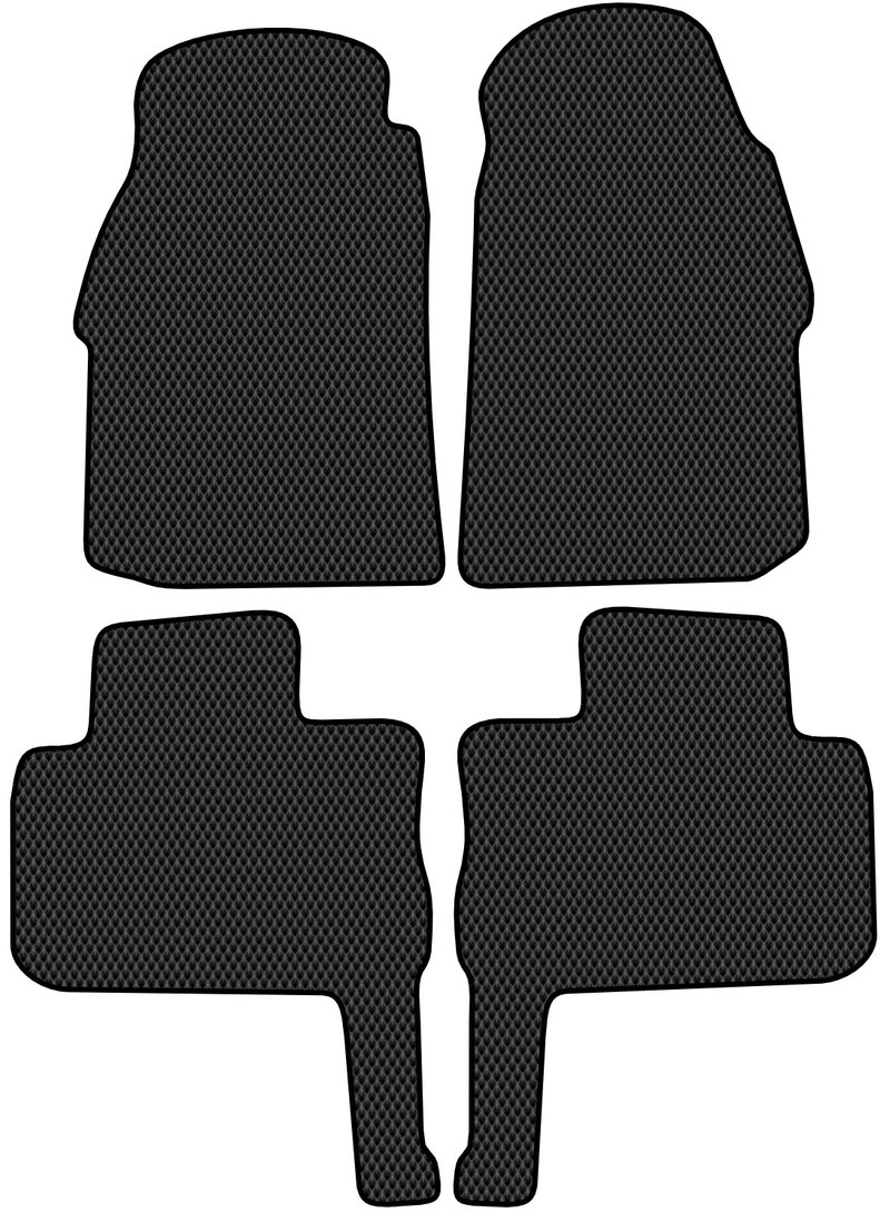 

Комплект ковриков для авто Alicosta Great Wall Wingle (пикап) 2011 - 2016 (черный, ромб)