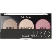 Румяна Belor Design Sculpting Trio (тон 1) 10.9 г