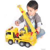 Автомобиль с краном Bruder MAN Crane truck (without Light and Sound Module) 02754