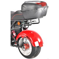 Электроскутер White Siberia CityCoco WS-Pro Max 3950W 21Ah (с красными брызговиками)