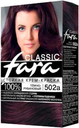 Fara Classic 502А темно-рубиновый 50 мл