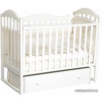 Классическая детская кроватка Ray Erika 4 (слоновая кость)