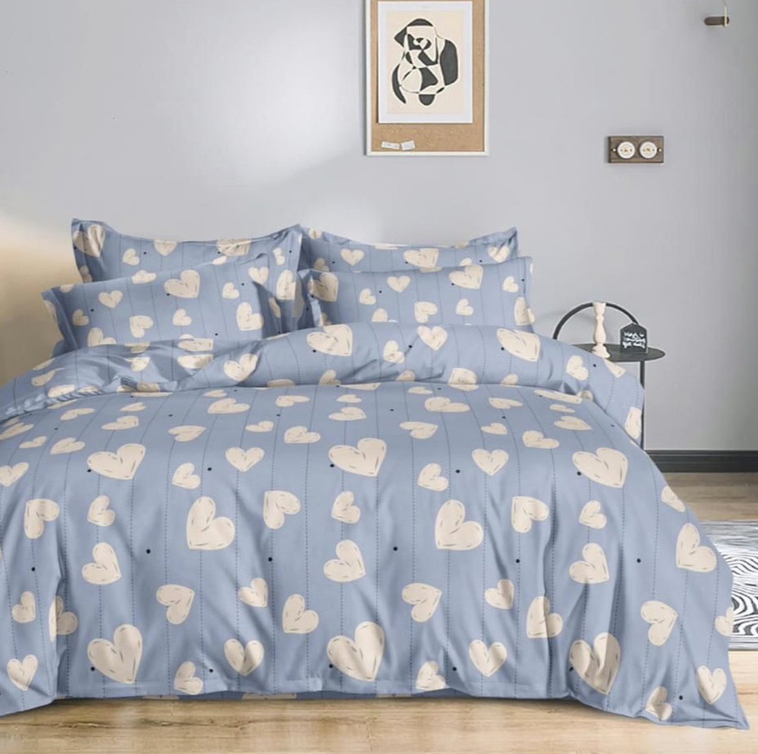 

2-спальный комплект постельного белья Alleri Эко Сатин 2сп СС-567