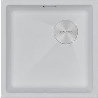 Кухонная мойка Paulmark IT-Granit Lumi 45 Uni-Skew LU45SK-WH (белый)